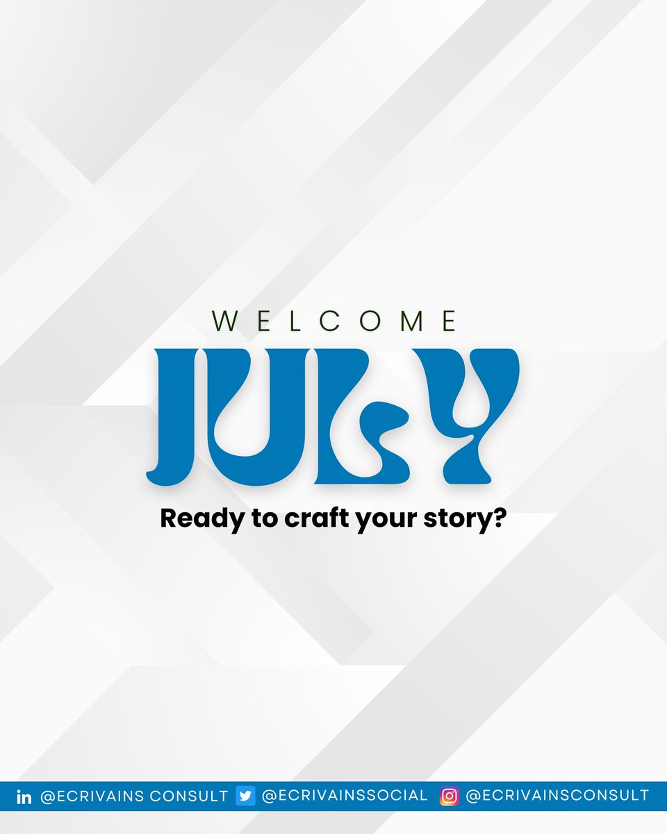 EcrivainsSocial's tweet photo. Whether it's blog posts, social media copy, or web content, our team is dedicated to turning ideas into impactful words.

What's your content goal for July? Let us know in the comments! ⬇️

#contentwritingagency #copywriting https://t.co/rUorIahhoW