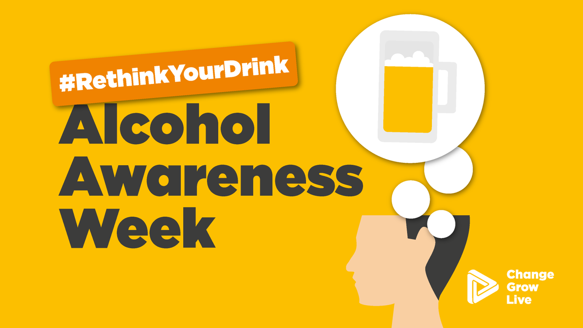 CGLBirmingham's tweet photo. Today marks the start of #AlcoholAwarenessWeek and this year’s theme is ‘Understanding Alcohol Harm’.

If you're worried about how much you're drinking, try our alcohol quiz to help you understand your drinking habits: https://t.co/u8yeA9M7SQ https://t.co/0Uqar2W3Xa