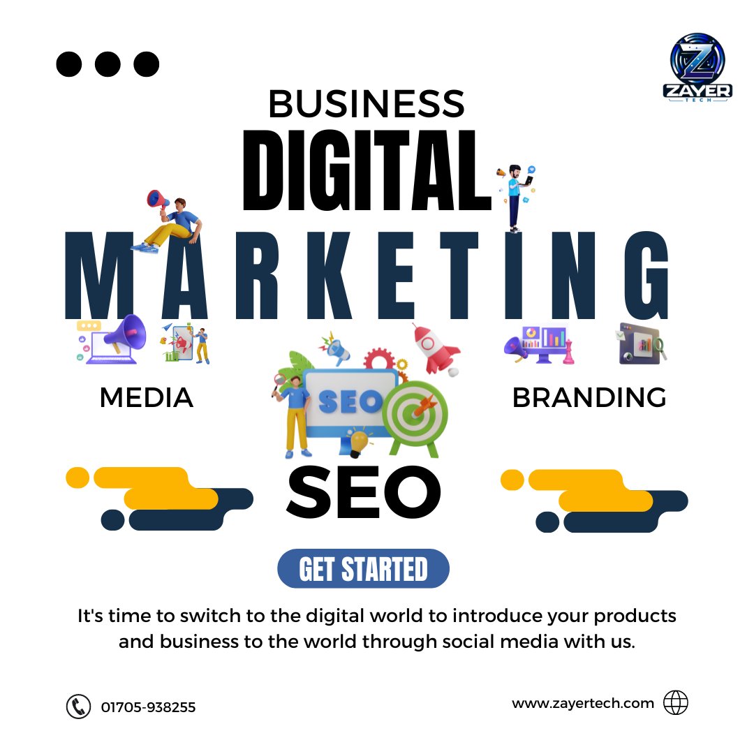ZayerTech's tweet image. Discover the power of cutting-edge IT solutions tailored just for you. Whether it&apos;s enhancing your online presence or optimizing operations, Zayer Tech is your go-to partner. Let&apos;s innovate together!

#ZayerTech #DigitalMarketing