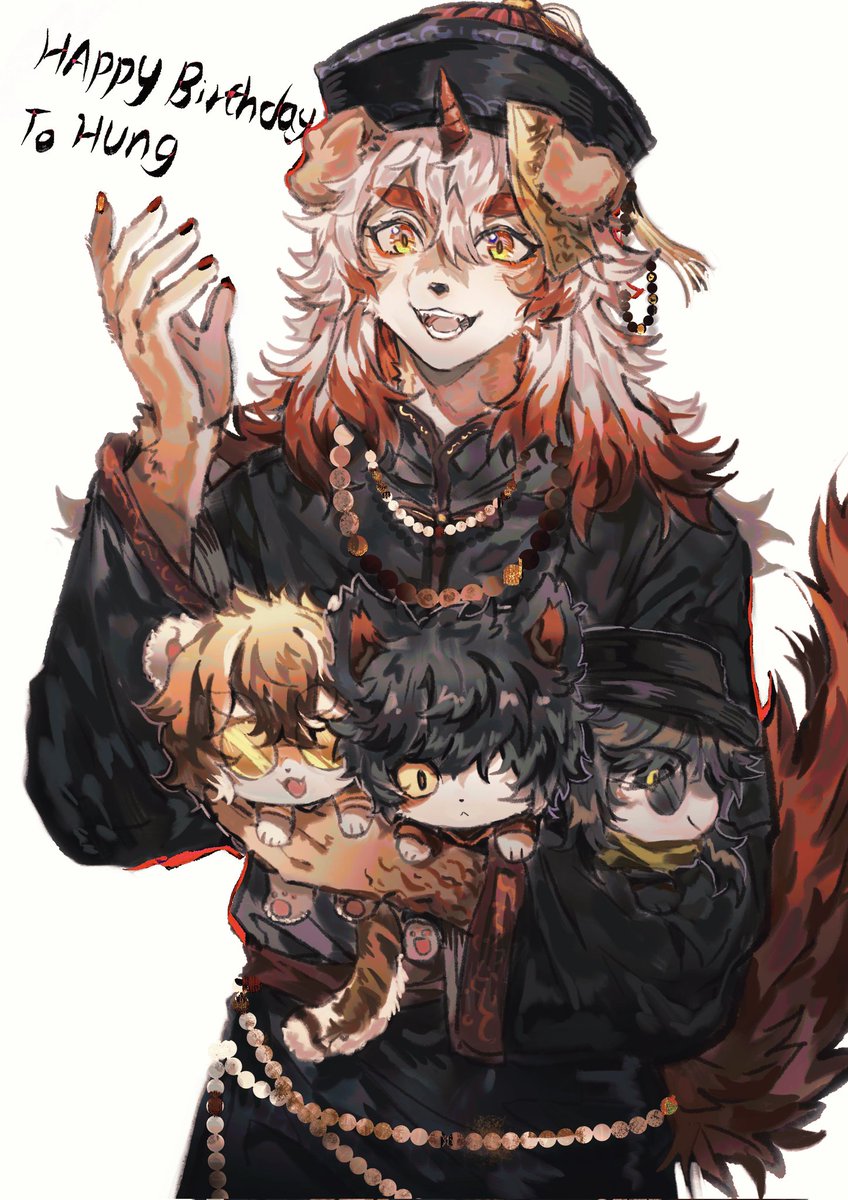 #明日方舟
#HUNG
#吽
🎂🎉🎉🎉