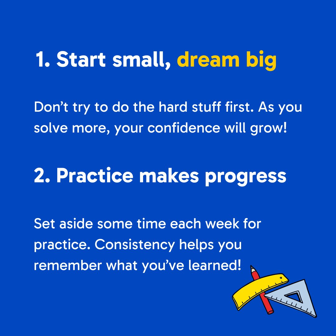 Maths4AdultsWal's tweet photo. Remember, every small step forward is a step towards reaching your goal in Maths. You've got this! 💪✨

How confident do you feel with numbers?

#MfAWales https://t.co/1AnHnzmMYU