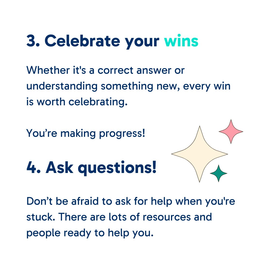 Maths4AdultsWal's tweet photo. Remember, every small step forward is a step towards reaching your goal in Maths. You've got this! 💪✨

How confident do you feel with numbers?

#MfAWales https://t.co/1AnHnzmMYU
