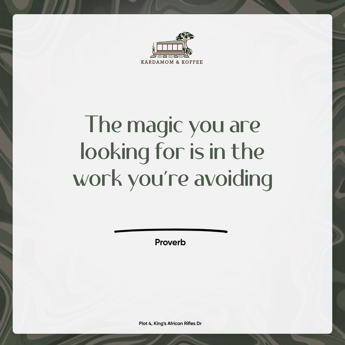 Here’s some food for thought as we start the new month , new week ✨