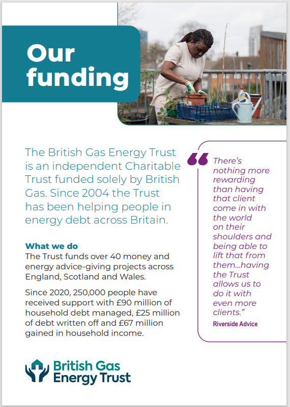 British Gas Energy Trust tweet media