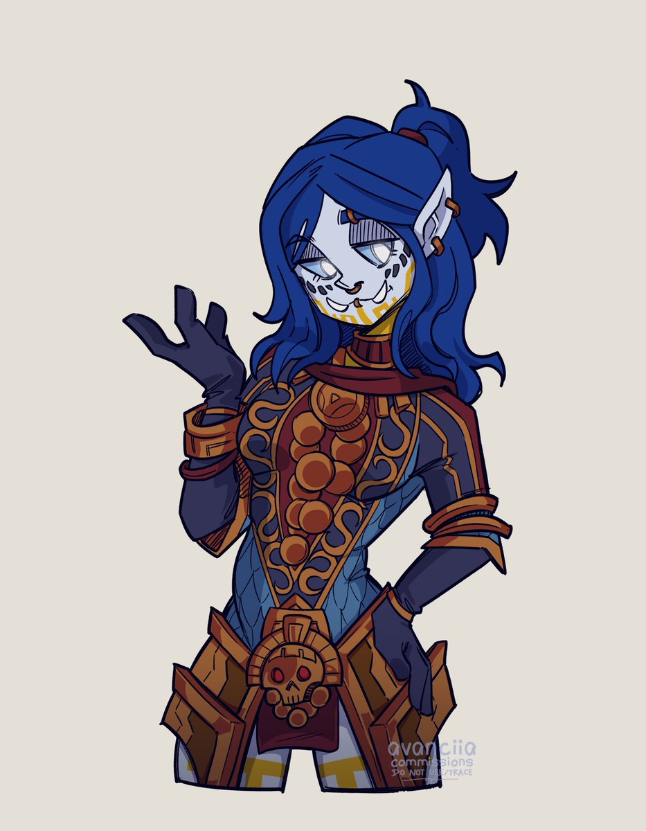 Commish of Na’jari, troll oc from WoW, in the Helltaker art style 🔥

#Helltaker #Helltakerart #WoW #worldofwarcraft