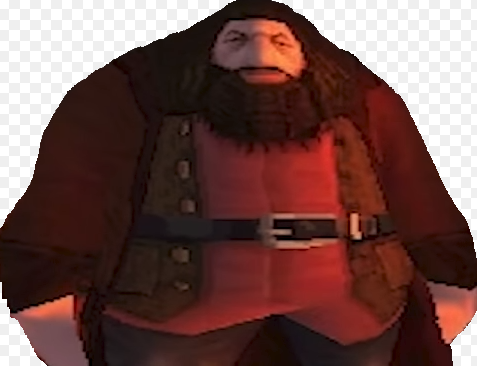 pbuildhouse's tweet photo. @MrmoTarius Why was PS1 Hagrid the first thing I saw https://t.co/CsjBDAECNf