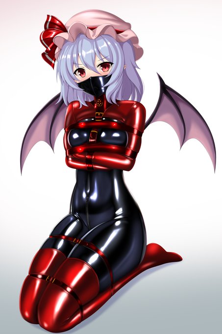 ぴっちり拘束衣レミリアお嬢様(*'ω`)
お股の所に紅茶を注いで飲みたい😋 