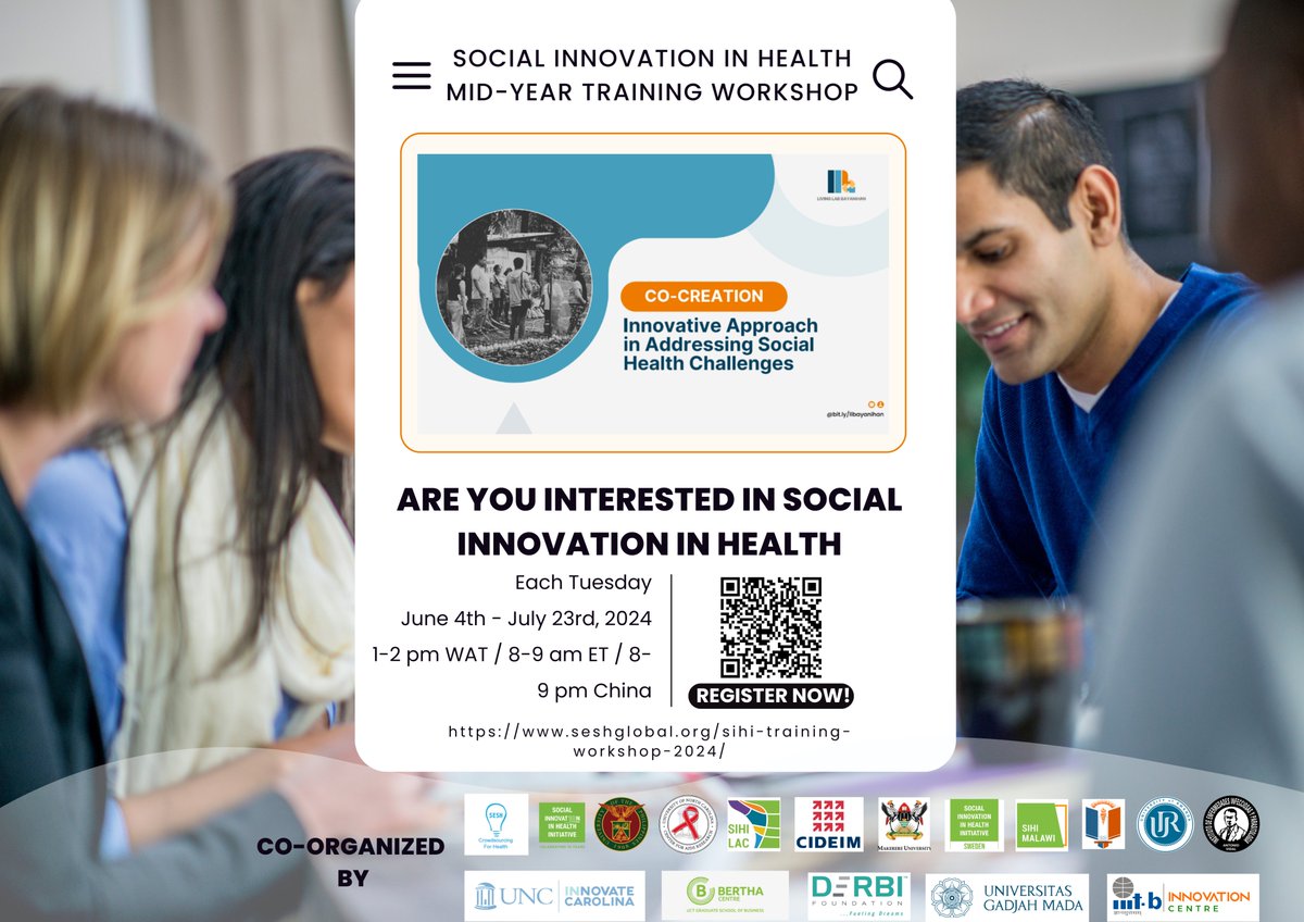 SESH Global (@sesh_global) on Twitter photo Join us on July 2nd 8-9 am ET for "Co-Creation: An Innovative Communal Approach" with <a href="/CaberoyJoAnn/">Jo-Ann Caberoy</a> and Emerson Fababaer. Explore the Living Lab Bayanihn approach to tackle social health challenges with us. Register: bit.ly/3VCWQFF #CoCreation #CommunityEngagement Join us on July 2nd 8-9 am ET for "Co-Creation: An Innovative Communal Approach" with <a href="/CaberoyJoAnn/">Jo-Ann Caberoy</a> and Emerson Fababaer. Explore the Living Lab Bayanihn approach to tackle social health challenges with us. Register: bit.ly/3VCWQFF #CoCreation #CommunityEngagement