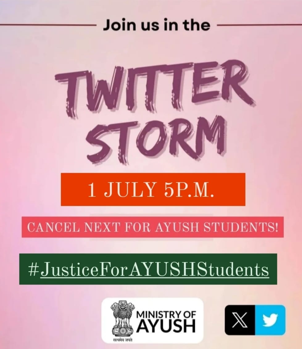 _yawar_07's tweet photo. *#JusticeForAYUSHStudents* https://t.co/AmK3Mrnyuv