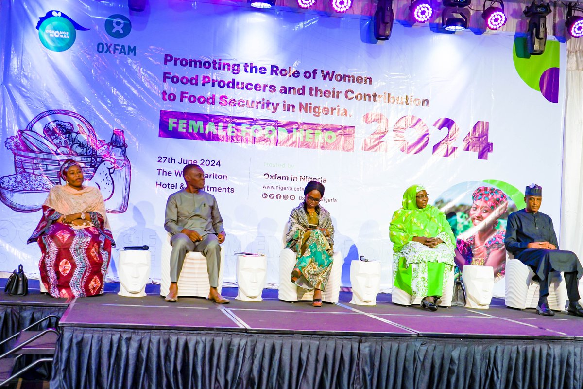 miketerungwa's tweet photo. During the #FemaleFoodHero award,moderated a discussion on #FoodSecurity in #Nigeria
Genuine support for small-scale farmers especially women and young people is urgently needed-they Feed the Nation
The role is state Govt is crucial
#OperationFeedYourself
@NGfmafs @oxfaminnigeria https://t.co/dX65SdAnws