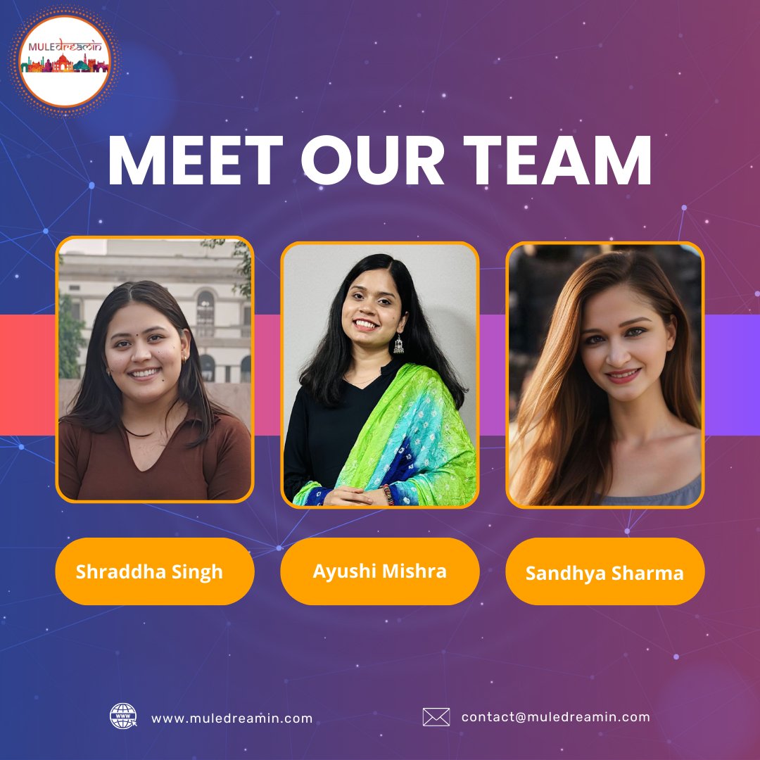 ⚡ Meet Our Team ⚡ 

Hello #Trailblazers #Muleys,

We are proud to introduce our team members who are working day &amp; night to make @MuleDreamin a great success and give you the best experience at our conference.
#muledreamin24 #muledreamin #teamwork #meetourteam