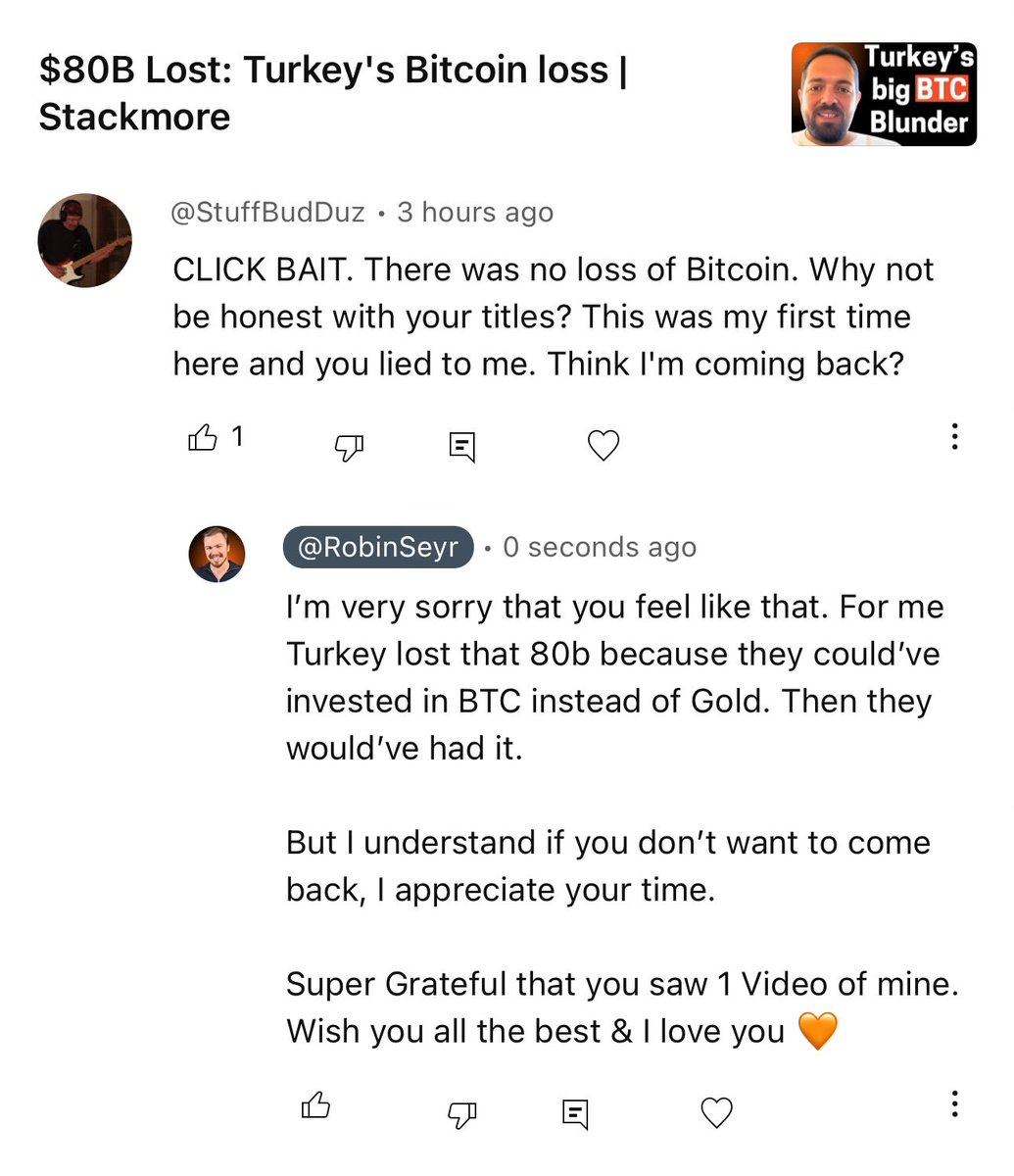 RobinSeyr's tweet image. Even if I get hate, I always response with love: