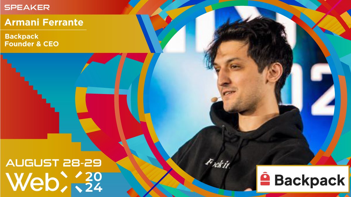 Meet Armani Ferrante, founder and CEO of @Backpack, @MadLads, and  @anchorlang ! @armaniferrante is at the forefront of the crypto revolution,  leading Backpack, an all-in-one crypto app that boosts rewards, secures  collectibles,