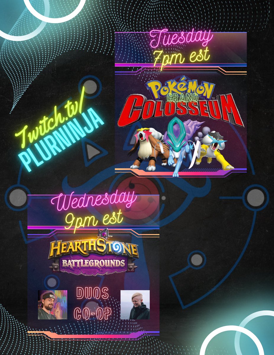Here's my current schedule! Having fun learning to use Canva! Duos with <a href="/SycopantsTV/">Sycopants ✌</a> so make sure to follow them too!