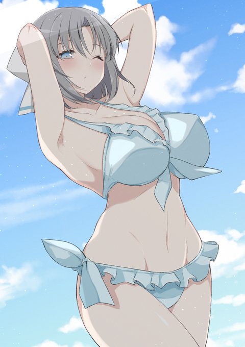 水着雪泉ちゃん
 #閃乱カグラ  #シノマス 