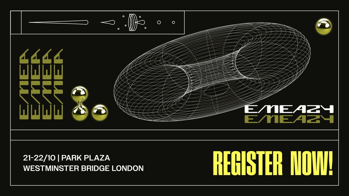 GTIAofficial's tweet photo. 📣 Registration is open! 📣 

Mark your calendars for Oct 21-22, and get ready to connect, learn and innovate at #EMEACon 2024! 🗓️ Uncover productivity and sales secrets from #CompTIACommunity industry leaders and peers. 

Register now: 🔗 https://t.co/kv23gvlyKN https://t.co/bW780lyTJc