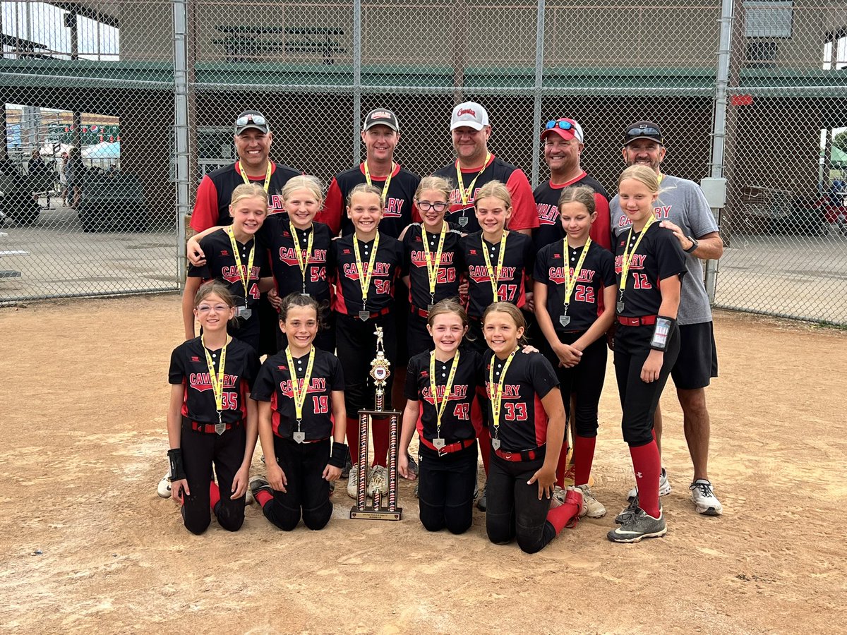 mmechell03's tweet image. 10u Class C State Softball Runner Up! Congrats Cavalry 10u!!