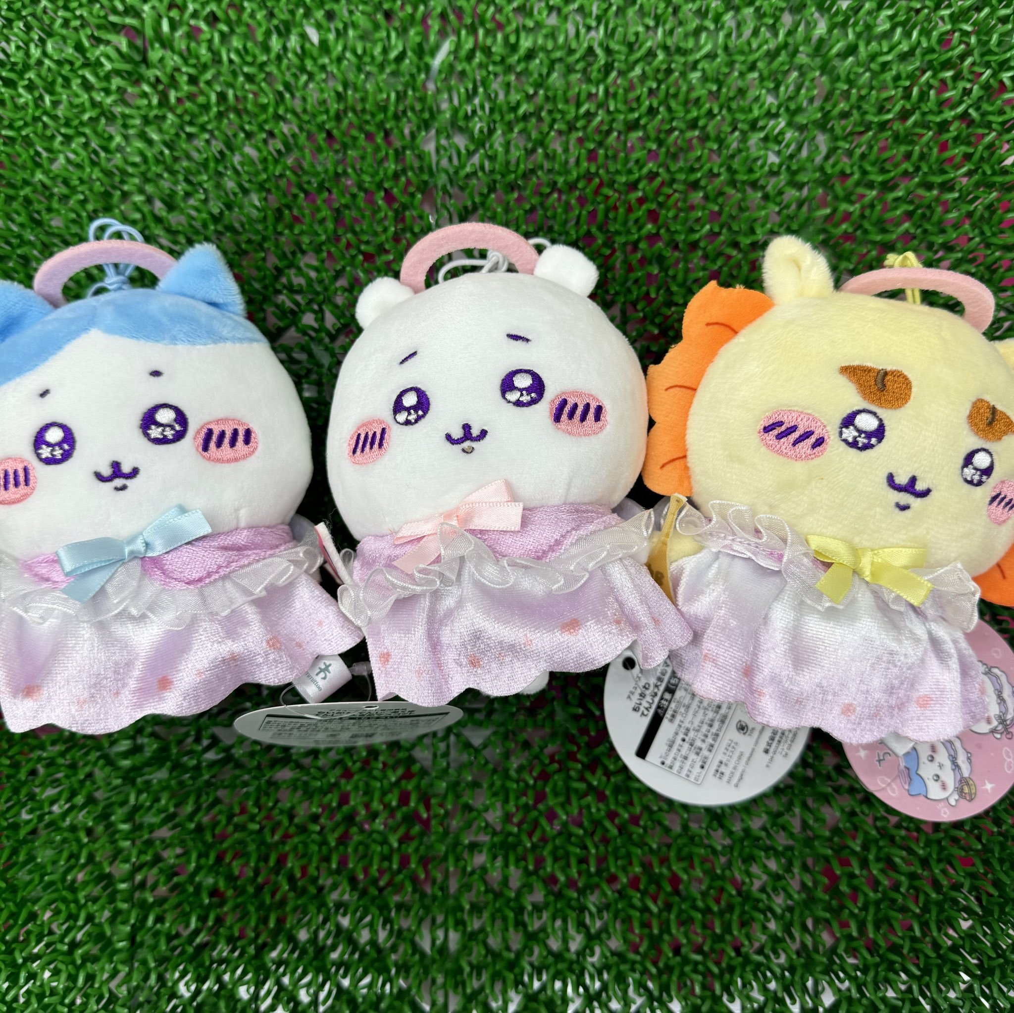 ちいかわゆうえんち　モモンガ　あくまのあかちゃんマスコット　クリオネ ちいかわゆうえんち モモンガ あくまのあかちゃんマスコット