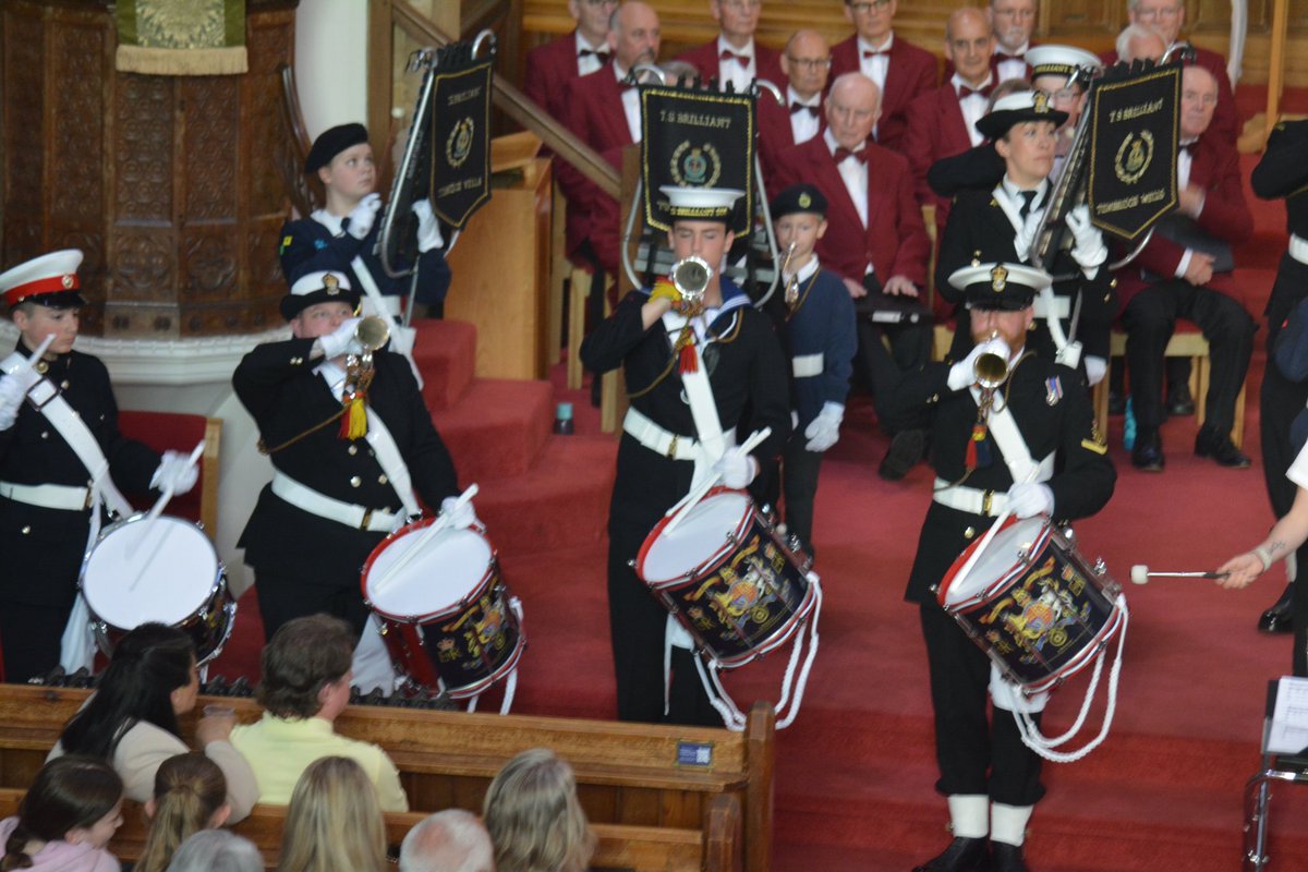 On Saturday 22nd of June our band joined forces with Royal Tunbridge Wells Males Orpheus Male Voice Choice at St James' Church for a fundraising Concert.  A total of  £914 was raised towards the unit re-build project

#TSBrilliant #SeaCadets #RoyalMarinesCadets #CadetExperience