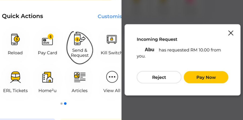 Guys, I baru tahu MAE boleh mintak hutang dengan member weh. Lepas ni takda la penat nak mengemis hutang sendiri huhu🤣

Cara minta hutang melalui App MAE⬇️
