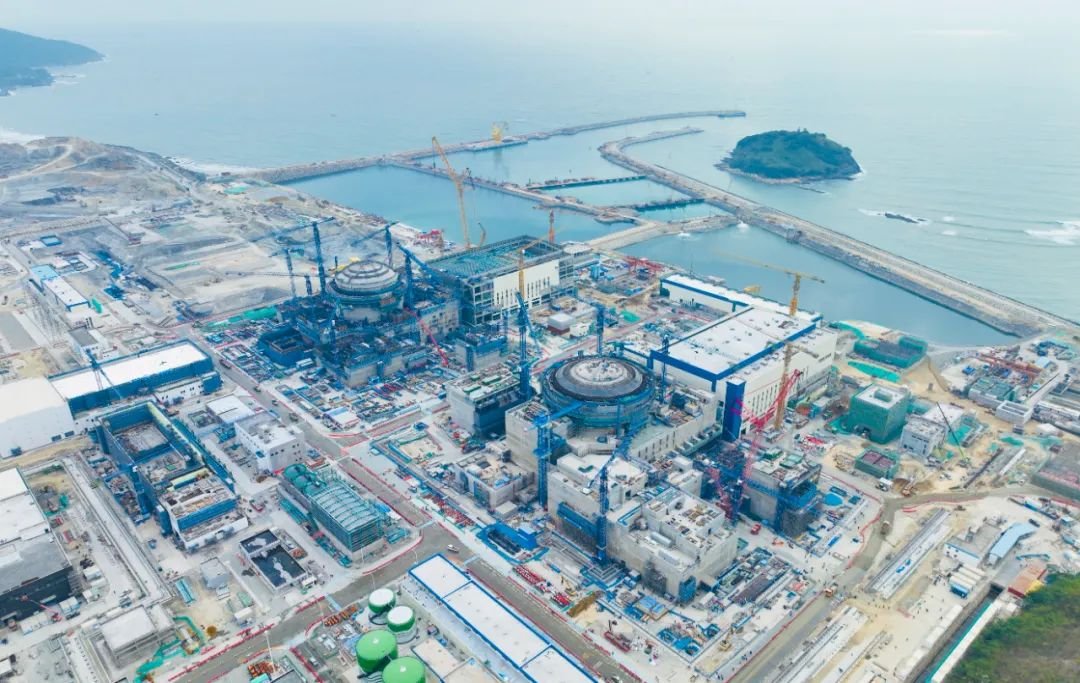 The No.1 unit of Taipingling #NuclearPower Plant, the 1st nuclear power  unit using the homegrown 3rd-generation Hualong one nuclear reactor in  south China's #GreaterBayArea, has kicked off its 45-day hot functional test