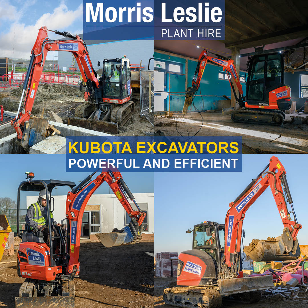 Combining the power for demanding jobs and the versatility to work in any condition the Kubota is ready to take on any challenge.

Give your nearest depot a call today to discuss projects big or small: bit.ly/2IDF2aj 📲💻

#Kubota #MorrisLeslie