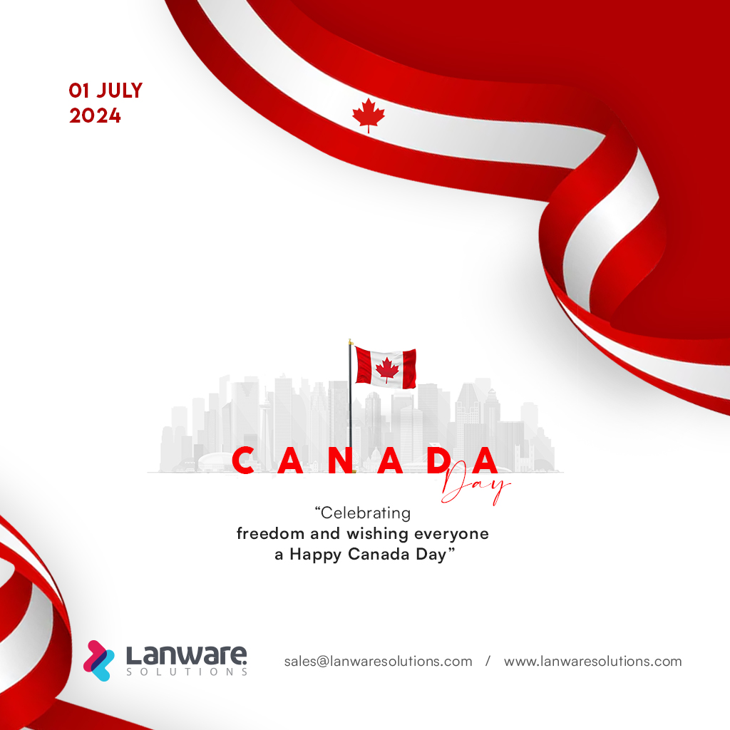 lanware_s's tweet photo. 🍁 Happy Canada Day from Lanware Solutions!

Today, we celebrate the rich heritage and diverse culture that define Canada. As we honor this special day, Lanware Solutions extends warm wishes to all our clients, partners, and fellow Canadians.

#CanadaDay #LanwareSolutions https://t.co/Y9Z5nLkZRn
