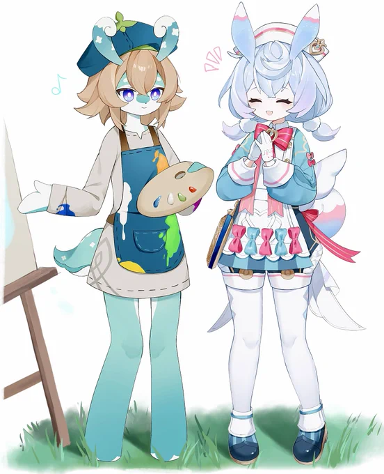 マメールと  #原神 #Sigewinne