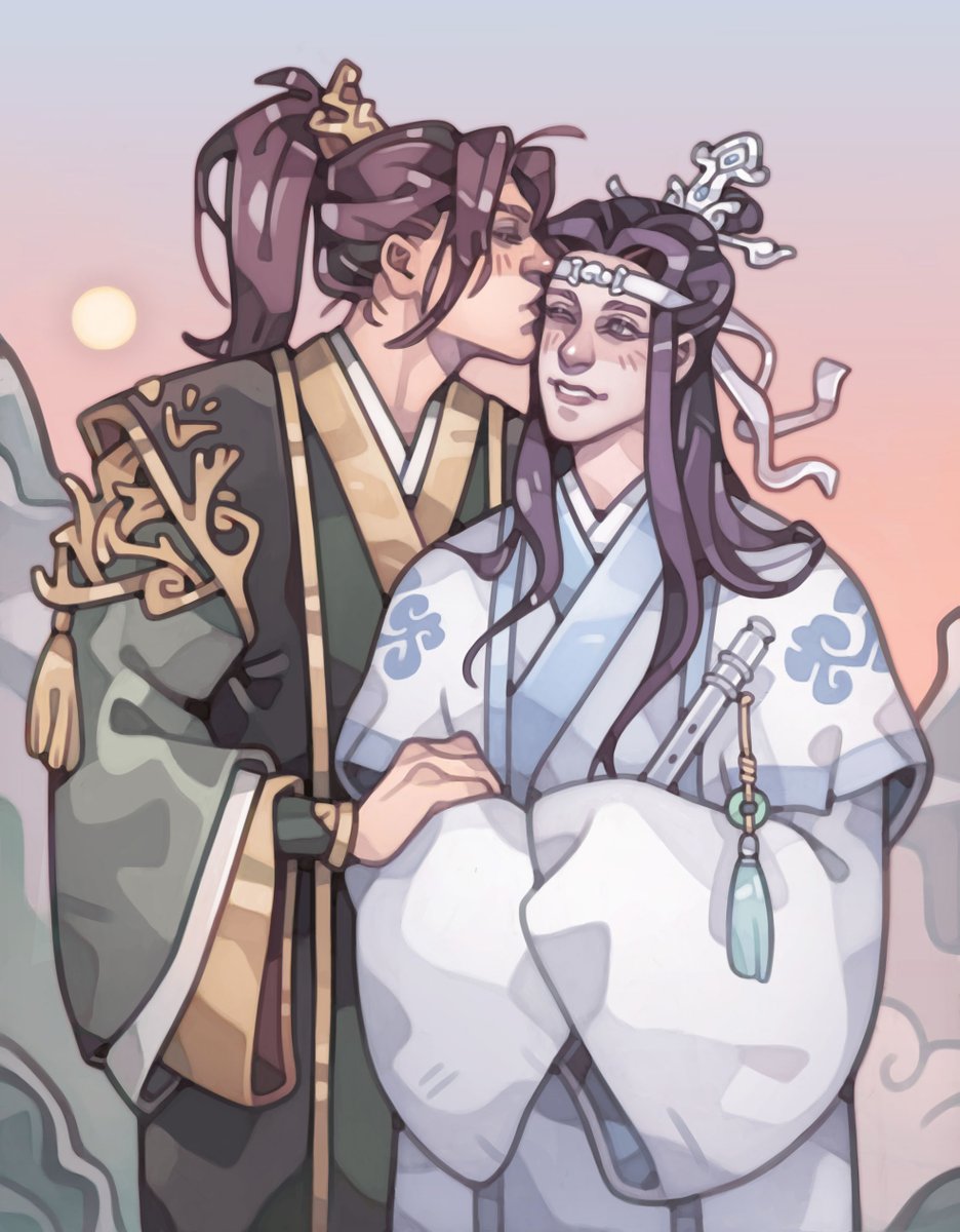 Коммишные НеЛани для <a href="/BaDuDumTss/">Иван Сказочный Долбоёб 🐀</a> от <a href="/julia_beili/">beili</a> 💖💕 

#nielan #niemingjue #lanxichen #нелани