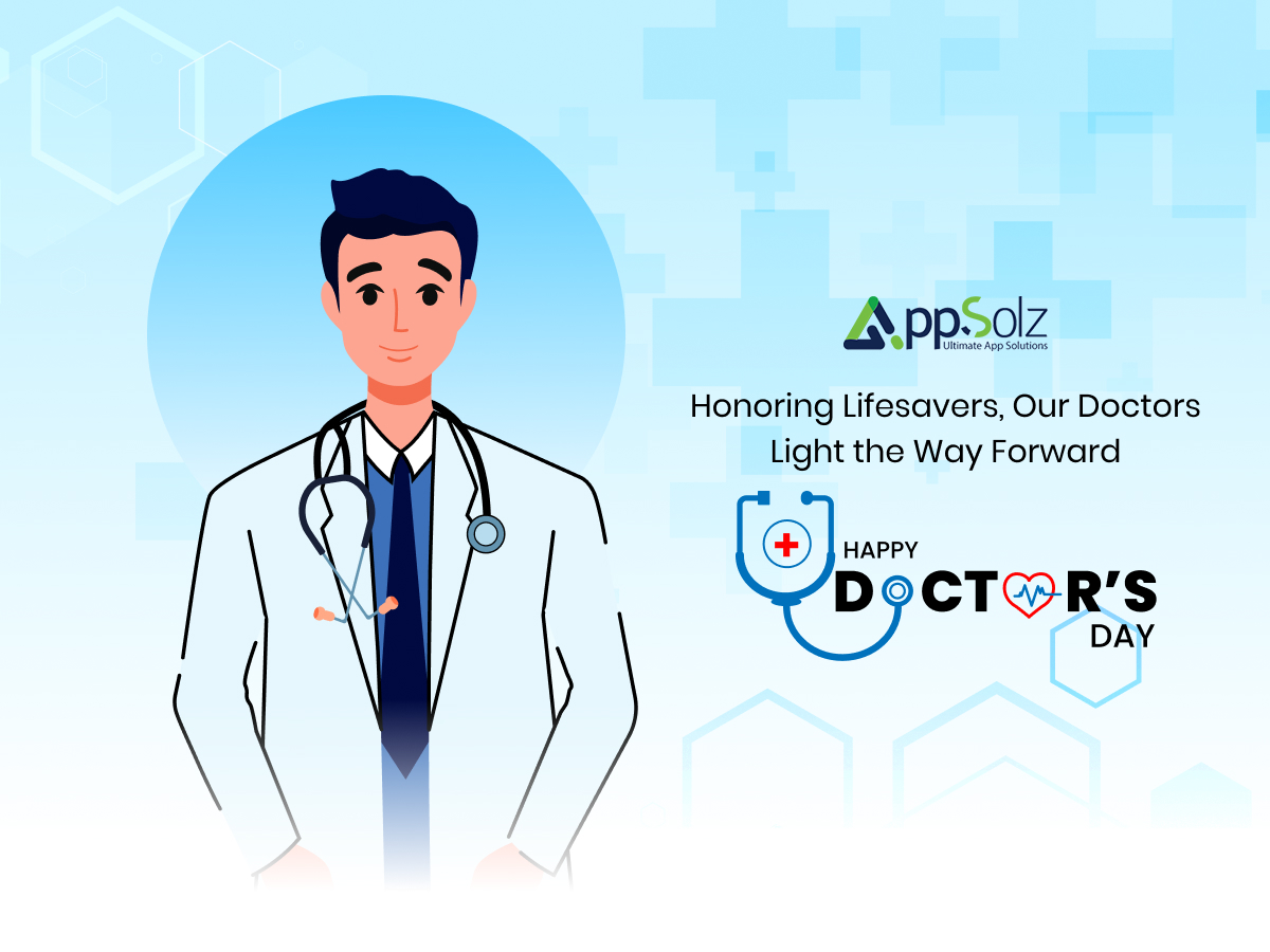 appsolz's tweet photo. Today we celebrate our medical heroes. Appsolz extends heartfelt gratitude to all doctors for their unwavering dedication, compassion, and expertise. Happy National Doctor's Day 2024!

#appsolz #natioinaldoctorsday #doctorsday2024 #DoctorsDay #appdevelopment https://t.co/BrnDm62OTW
