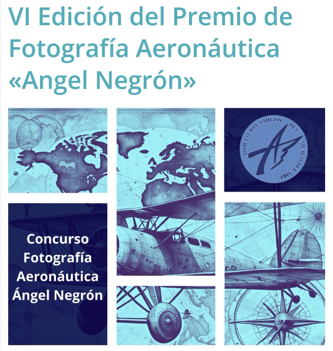 🙋‍♂️
ABIERTO EL PLAZO DEL CONCURSO
🙋‍♂️
VI Edición del Premio de Fotografía Aeronáutica «Angel Negrón»

El plazo para la recepción de las fotografías comienza el 01/07/2024 y finaliza el 01/09/2024
<a href="/AmigosMuseoAire/">Asociacion Amigos del Museo del Aire</a>
<a href="/EjercitoAire/">Ejército del Aire y del Espacio</a>

Más info en el link:
👇👇
aama.es/aama/vi-edicio…