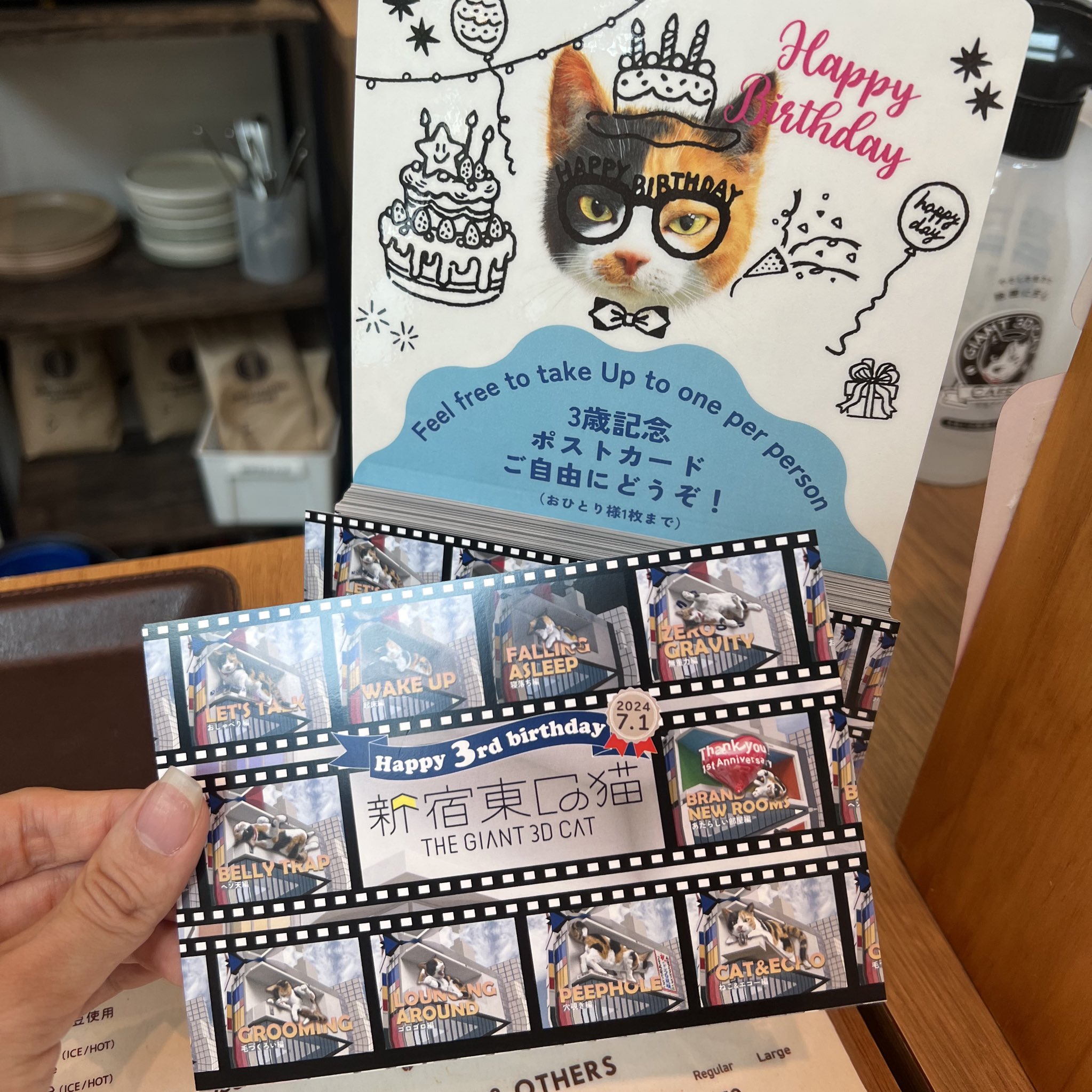 新宿東口の猫のカフェ on X: 