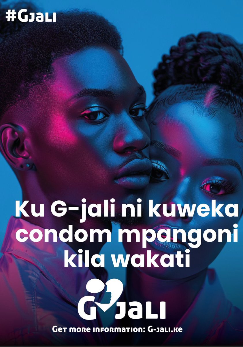 National Syndemic Diseases Control Council (@nsdcc_kenya) on Twitter photo Ku G-jali ni kuweka condom mpangoni kila wakati
#Gjali #endAIDSby2030
<a href="/nsdcc_kenya/">National Syndemic Diseases Control Council</a> <a href="/MOH_Kenya/">Ministry of Health</a> <a href="/GlobalFund/">The Global Fund</a> Ku G-jali ni kuweka condom mpangoni kila wakati
#Gjali #endAIDSby2030
<a href="/nsdcc_kenya/">National Syndemic Diseases Control Council</a> <a href="/MOH_Kenya/">Ministry of Health</a> <a href="/GlobalFund/">The Global Fund</a>