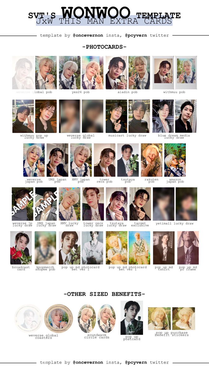 GAM3BO1_wonwoo_'s tweet image. seventeen セブチ this man トレカ 特典 weverse album 交換

【譲】画像1,2枚目
【求】塗りつぶされていない ウォヌ

通常盤⇄通常盤、その他特典系は異種なんでも検討致します◎
weverse albumの裏面QRはジョンハンとの交換緩く求めてます👼🏻
お気軽にお声掛けください🐈‍⬛