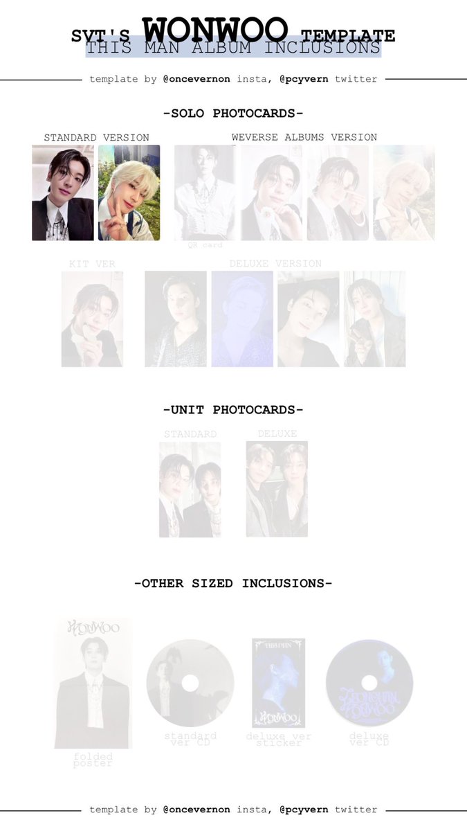 GAM3BO1_wonwoo_'s tweet image. seventeen セブチ this man トレカ 特典 weverse album 交換

【譲】画像1,2枚目
【求】塗りつぶされていない ウォヌ

通常盤⇄通常盤、その他特典系は異種なんでも検討致します◎
weverse albumの裏面QRはジョンハンとの交換緩く求めてます👼🏻
お気軽にお声掛けください🐈‍⬛