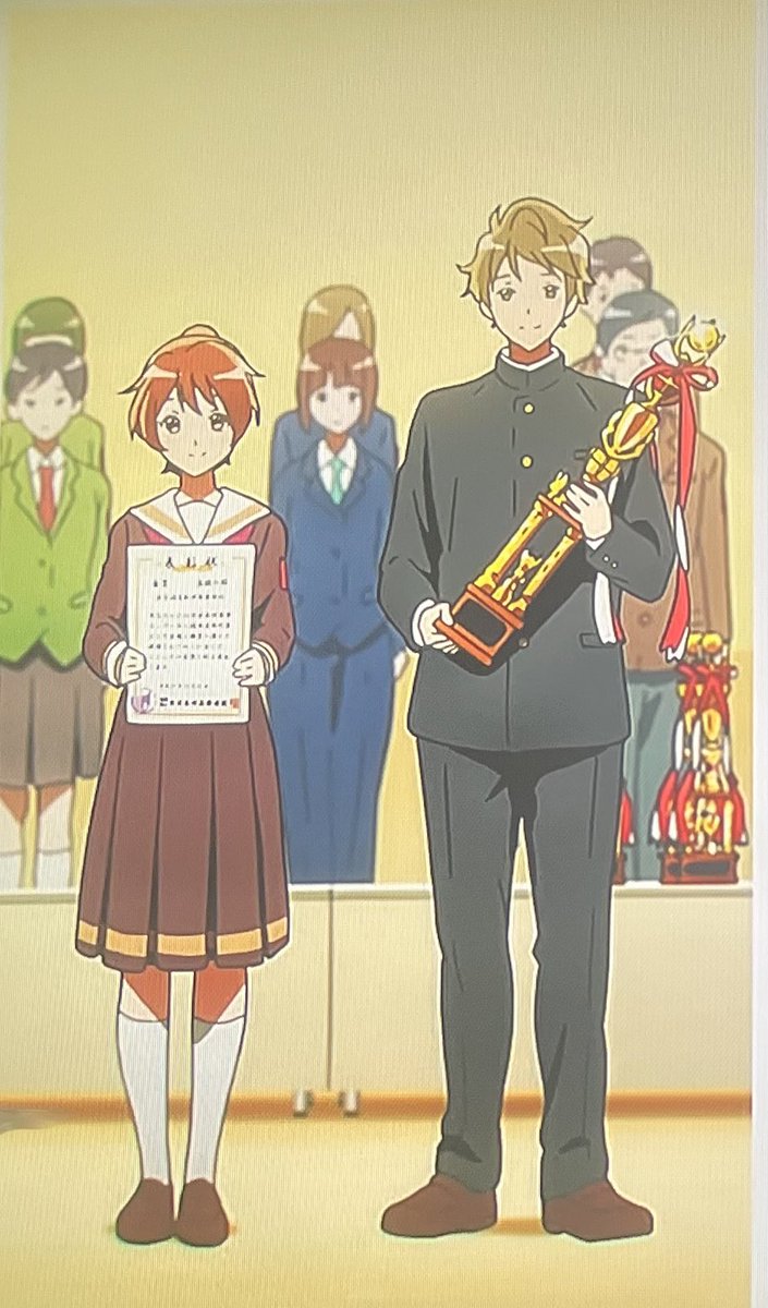 ユーフォ3期 あれっ😳？ このツーショット❤️ ヘアピン、もしかして