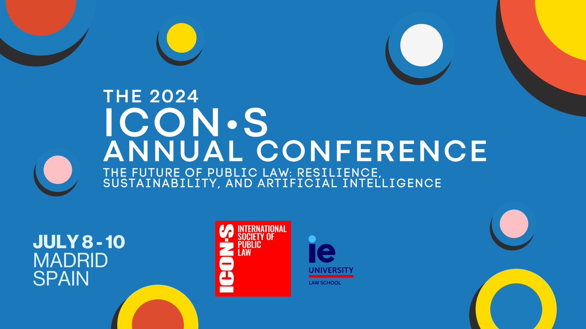 ICONâ˘S (@icon__s) on Twitter photo đExciting news! The 2024 ICONâ˘S Annual Conference at <a href="/IEuniversity/">IE University</a> on July 8-10 anticipates over 2000 participants & 521 parallel events. It's set to be the largest ICONâ˘S conference ever & one of the biggest Public Law events to date! We look forward to seeing you in MadridđŞđ¸ đExciting news! The 2024 ICONâ˘S Annual Conference at <a href="/IEuniversity/">IE University</a> on July 8-10 anticipates over 2000 participants & 521 parallel events. It's set to be the largest ICONâ˘S conference ever & one of the biggest Public Law events to date! We look forward to seeing you in MadridđŞđ¸