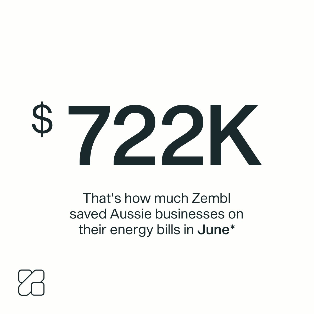 zemblau's tweet photo. 📣 In June, we saved small businesses $722K! Visit our website for a complimentary energy bill comparison today: https://t.co/gC1wSXKx92 

*This is the total estimated annual savings for Zembl customers who completed an energy bill review between 1/6/24 - 30/6/24. https://t.co/pKi2UOuEfJ
