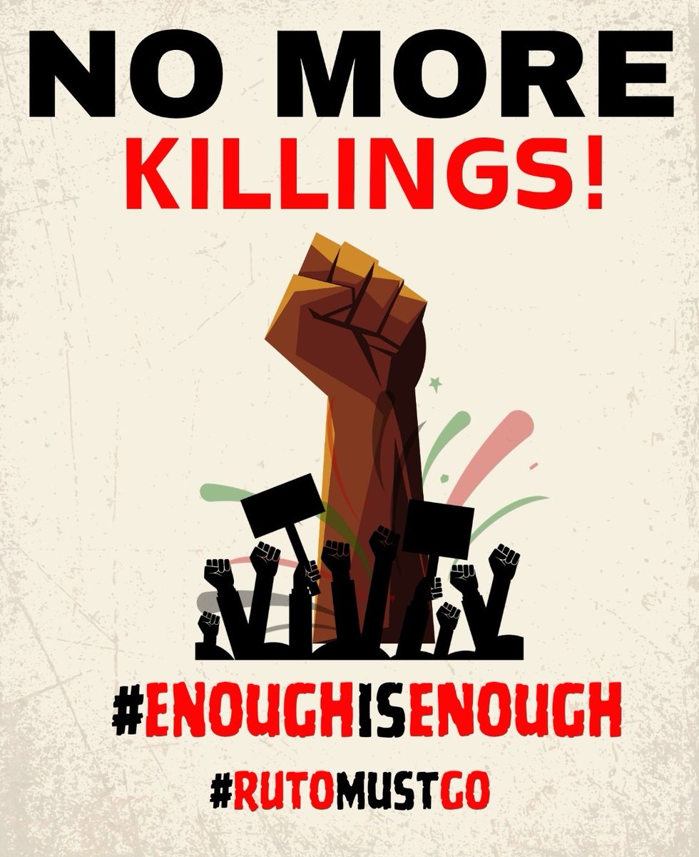 Tomorrow's idea for placards. And banners.

#RutoMustGo