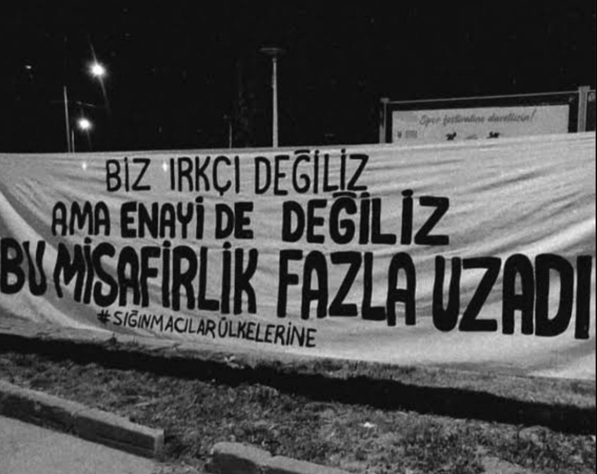 banuakyuz2's tweet photo. Türkiye Cumhuriyeti mülteci kampı değildir. 
10 milyon ne idüğü belirsiz kaçkınları beslemeyin artık. Misafirlik bitti !

Sınırsız bir doğum ve çoğalma❗️
Sağlıkta eğitimde bedava hizmet
Benim vergilerimle, çocuklarımızın geleceği #YETERARTIK 
#ülkemdeSığınmacıİstemiyorum
#kayseri https://t.co/fy0xm3IYhc