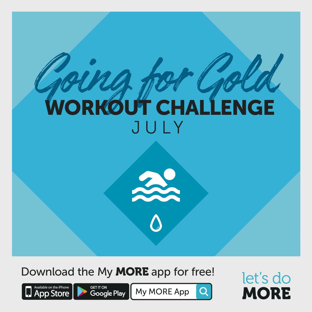 With the world's biggest sporting event taking place this month, let's see if you can be a champion of your fitness goals 🏅

Find the challenges in the Progress tab on your My MORE App. Haven't got the app? Download it here: morefitness.app