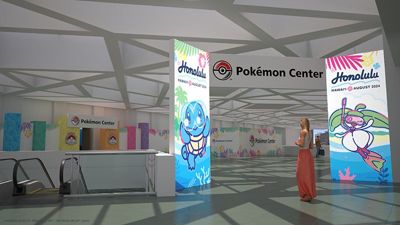 Pokegraph's tweet image. Le #PokémonCenter des #PokemonWorld à Honolulu ouvrira à partir du mercredi 14 août

- Mercredi 14/08 : 13h00 - 20h00.
- Jeudi 15/08 au samedi 16/08 : 09h00 - 20h00.
- Dimanche 17/08 : 09h00 - 16h00.

Il faudra réserver un créneau pour pouvoir y accéder.