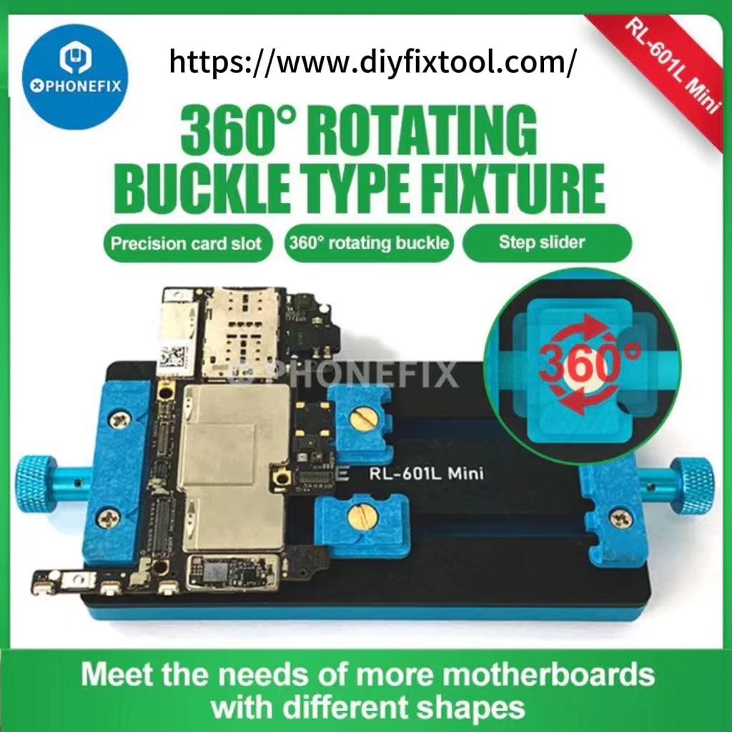 AmyPHONEFIX's tweet photo. 🌟 Break through maintenance challenges and reach goals with ease! 🔧#phonefix #repairtool 
Let us introduce you to your best #tool choice: the RL-601L and RL-605 Pro motherboard clamps! 🔩 https://t.co/jFivRKacAr