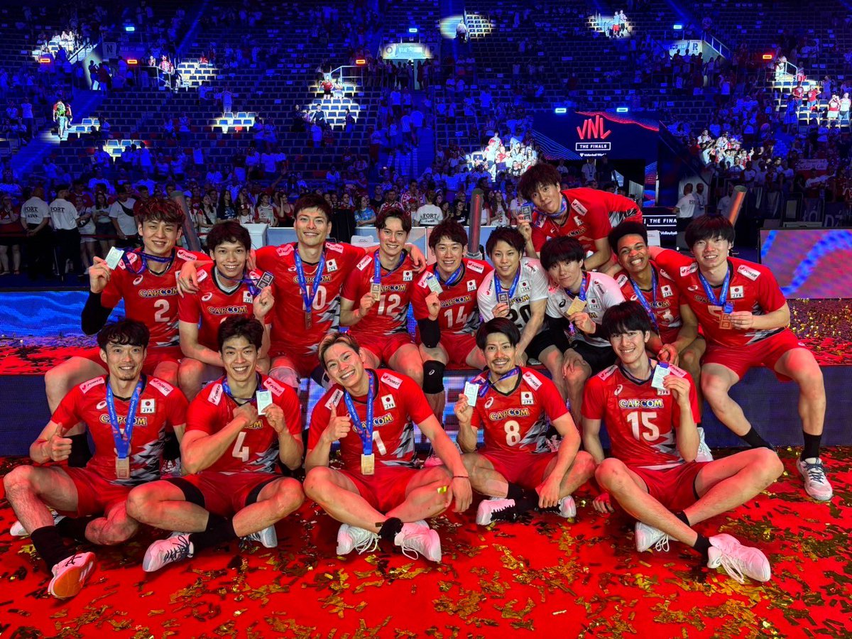 kaimasato0925's tweet photo. VNL2024〜完〜

たくさんの応援ありがとうございました👍 https://t.co/UI0Fki3Auy