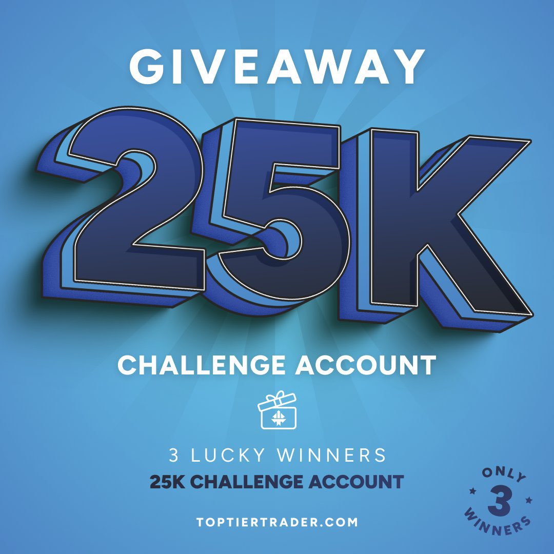 Lex 🔌📈 (@lex_consults) on Twitter photo $75,000 GIVEAWAY 🎁✨
TopTier Trader 3 x 25k Challenge Accounts
To win:
Follow: <a href="/_toptiertrader/">TopTier Trader</a> | <a href="/JoeBankss/">JoeBanks | Community Builder</a> | <a href="/daveguttman_/">David Guttman | Entreprenurial Executive</a> | @TopTierSusy | <a href="/lex_consults/">Lex 🔌📈</a>
• Like & Retweet this post.
• Tag atleast 3 traders to join
• Join Discord (link in <a href="/_toptiertrader/">TopTier Trader</a> bio)
Good $75,000 GIVEAWAY 🎁✨
TopTier Trader 3 x 25k Challenge Accounts
To win:
Follow: <a href="/_toptiertrader/">TopTier Trader</a> | <a href="/JoeBankss/">JoeBanks | Community Builder</a> | <a href="/daveguttman_/">David Guttman | Entreprenurial Executive</a> | @TopTierSusy | <a href="/lex_consults/">Lex 🔌📈</a>
• Like & Retweet this post.
• Tag atleast 3 traders to join
• Join Discord (link in <a href="/_toptiertrader/">TopTier Trader</a> bio)
Good