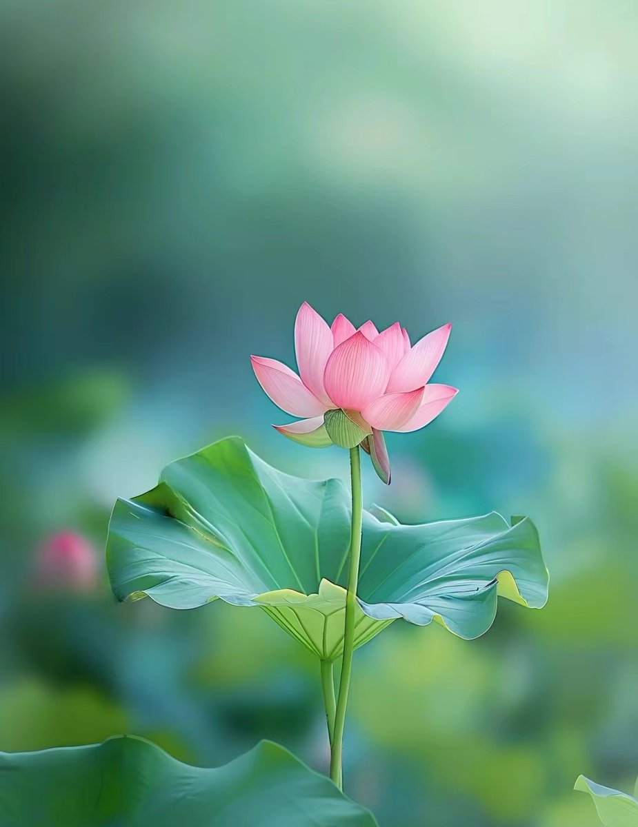 The Romantic Summer of Three-leaf Lotus