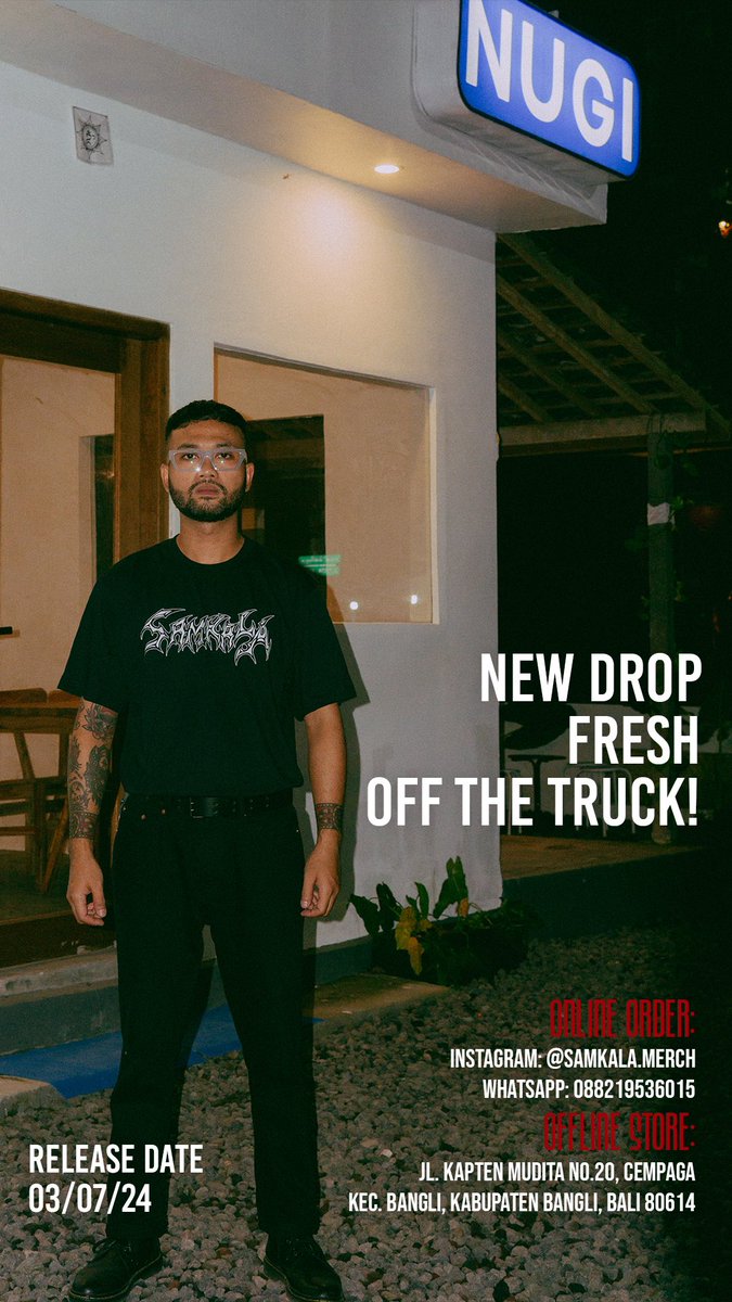 Don’t miss out! Go hit the contact below! 

@samkala_