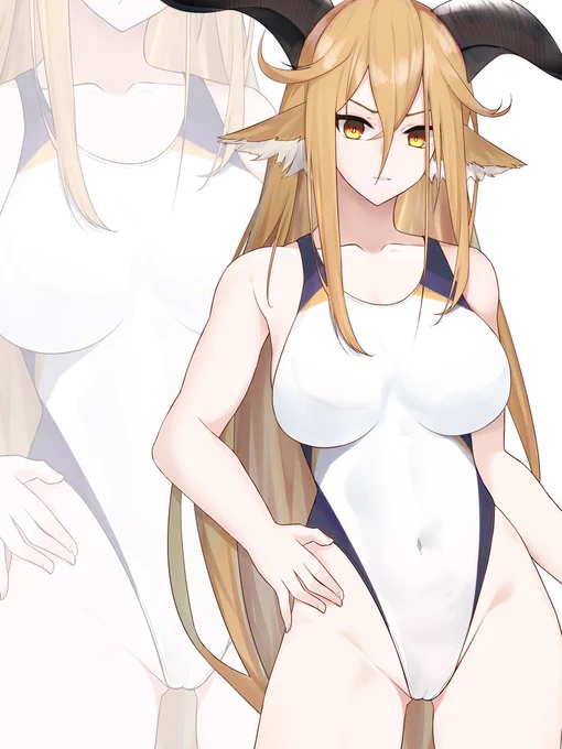 流行りの水着を着ろデーゲンブレヒャー #アークナイツ #ArknightsFanArt