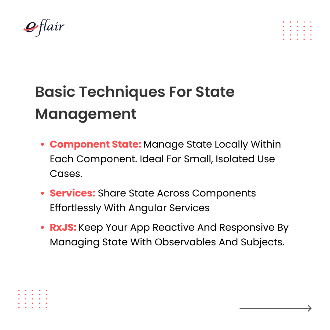 eflair_webtech's tweet photo. Want to become a state management pro in Angular? Dive into our comprehensive guide at 

https://t.co/T2ncK7t1F7

#Angular #StateManagement #WebDevelopment #RxJS #CodingSkills #FrontEndDevelopment #BackEndDevelopment #TechEducation #DeveloperCommunity #AngularFramework https://t.co/Hl3iuQcKhc