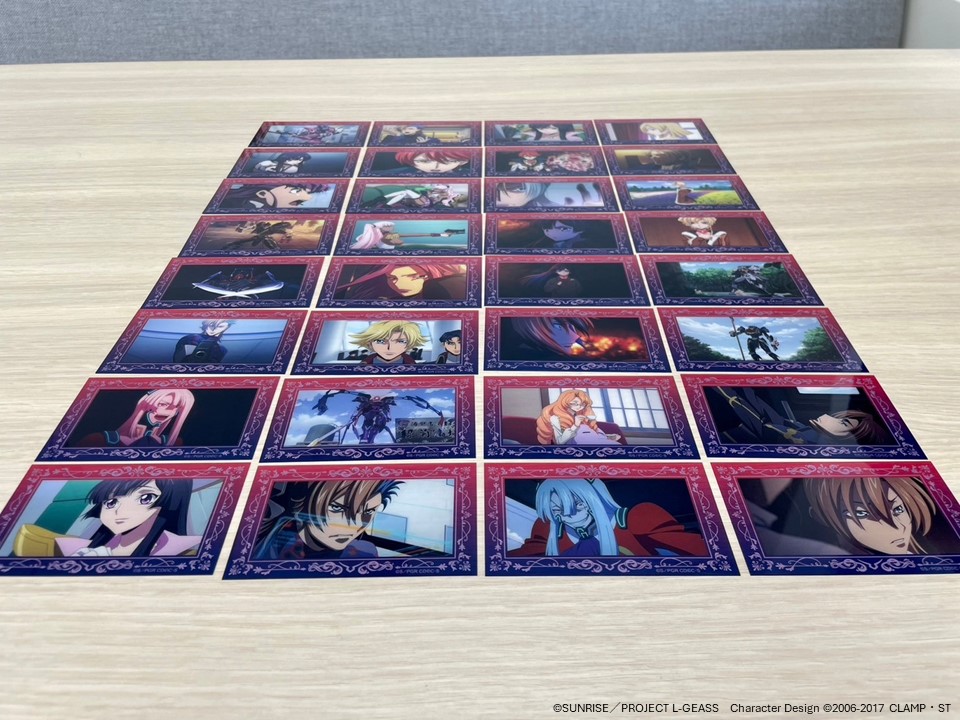 コードギアス 奪還のロゼ クリアカード 1章～最終章 全種類セット コードギアス 奪還のロゼ 最終幕 クリアカード 未開封 コードギアス